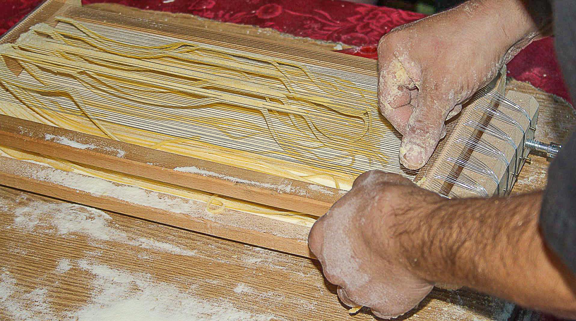 <strong>We Prepare the Pasta</strong> <br />With our hands<br><strong>Ever Since... </strong> 